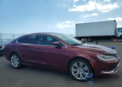 2015 Chrysler 200 Limited из США, поврежденный, VIN 1C3CCCAB1FN553973